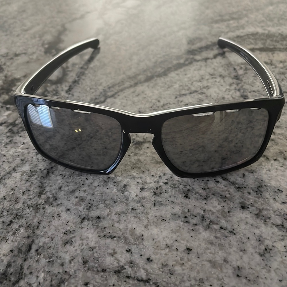 Black Sliver Oakley sunglasses